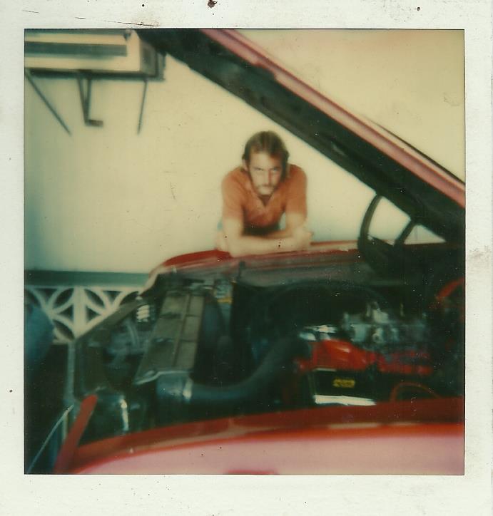 Tim as a teenager & car