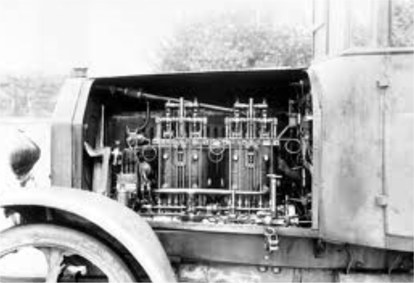 The Benz OB 2 four-cylinder pre-chamber diesel engine of 1923 was the first commercial vehicle diesel engine from large-scale ...