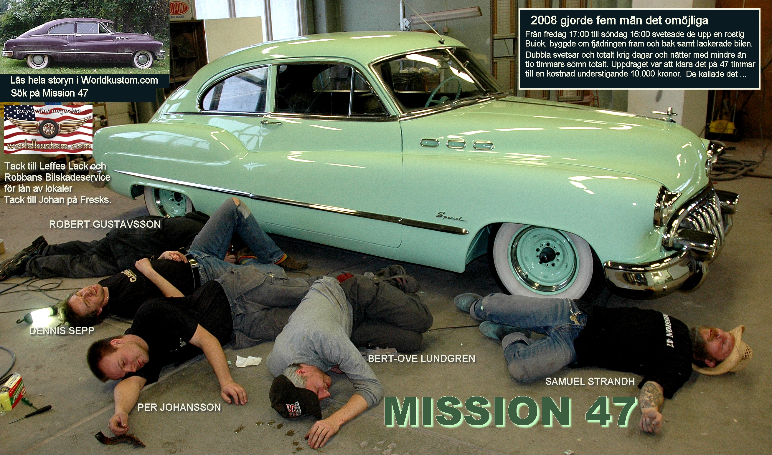 Mission 47 banderoll