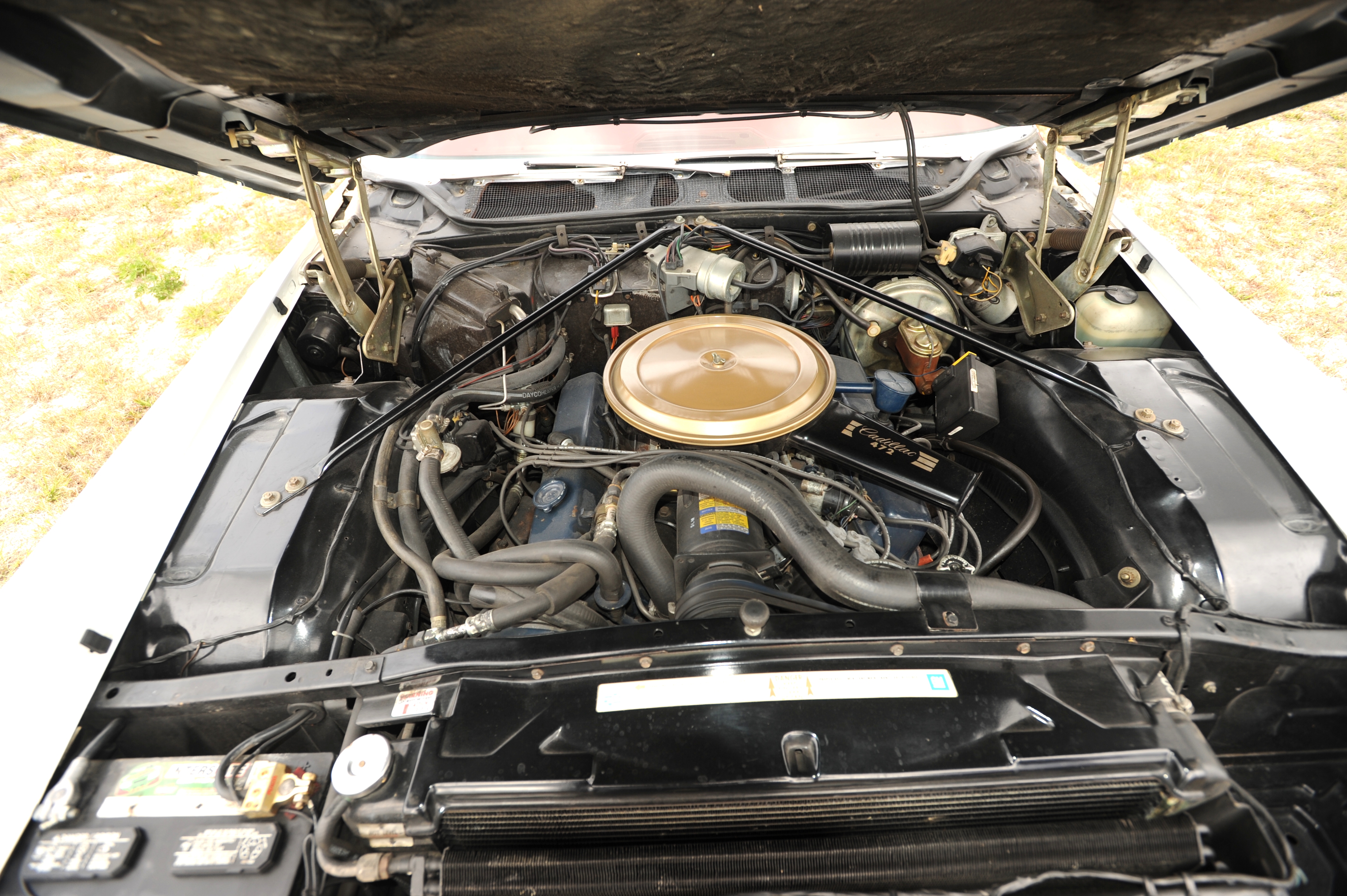 Vibrationsfritt utan färgsläpp, läckage eller reprodelar efter 46 år. Standard of the World - Cadillac. 