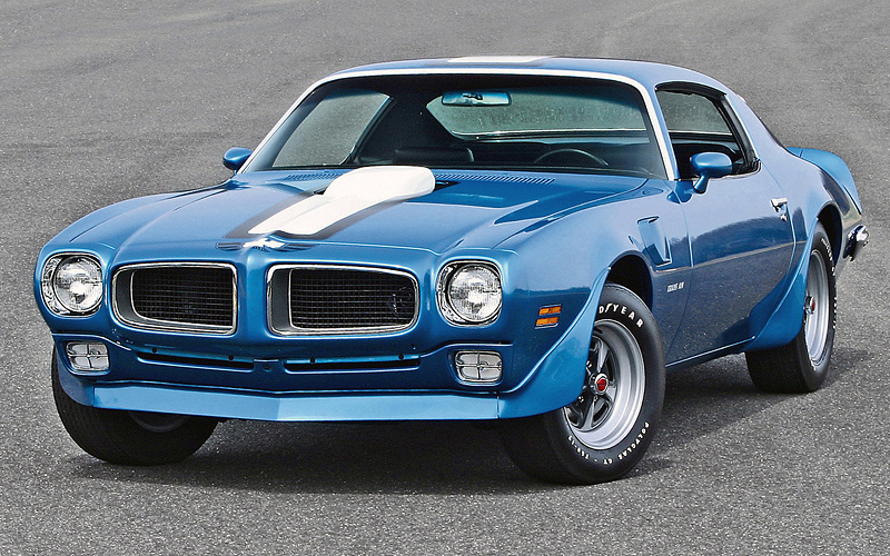 1972 Pontiac Firebird Trans Am 455 top car rating and specifications